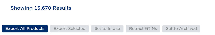 Product Export Buttons