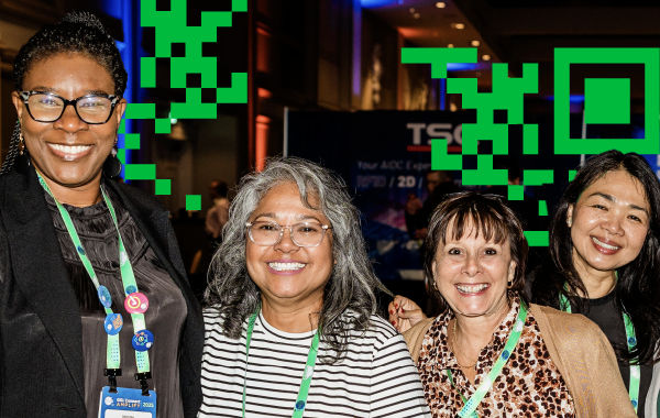 People attending conference