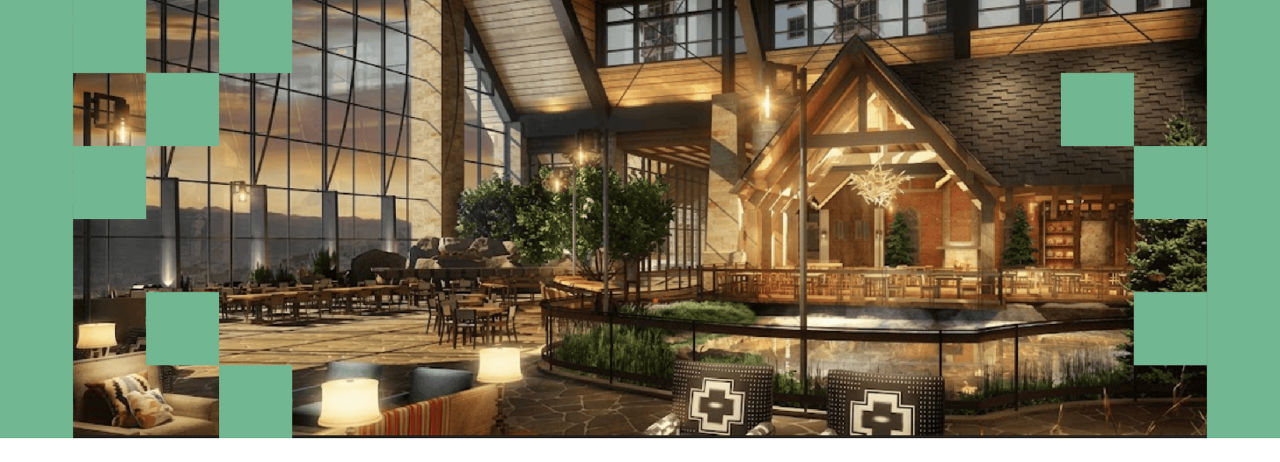 Interior photo of Gaylord Rockies Resort & Convention Center