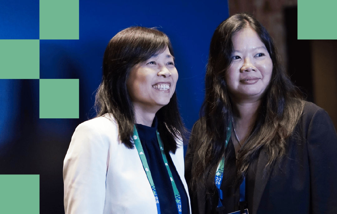 GS1 Connect smiling attendees