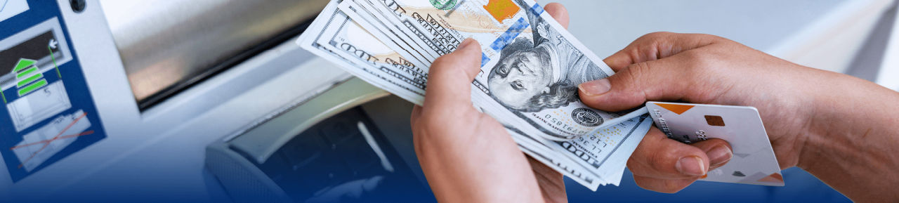 cash at atm