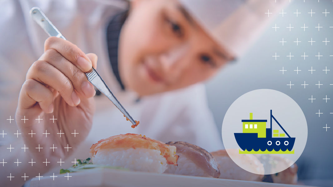Chef preparing food