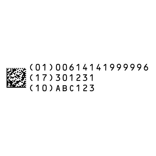 GS1 Data Matrix Barcode