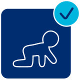 icon of figure crawling