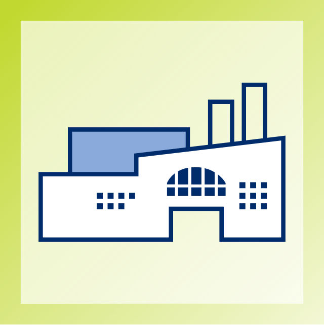 Graphic of a facctory