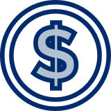 dollar sign icon