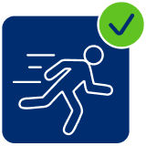 icon of figure running