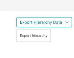 Export Hierarchy Data